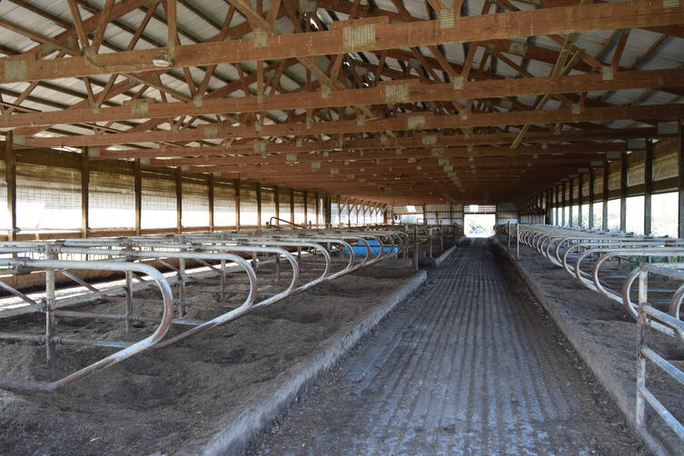 120-stall dry cow / heifer barn 120-stall dry cow / heifer barn